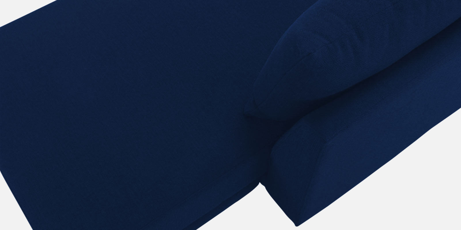 Ira Fabric RHS 6 Seater Convertible Sofa Cum Bed In Royal Blue Colour - Febonic Living