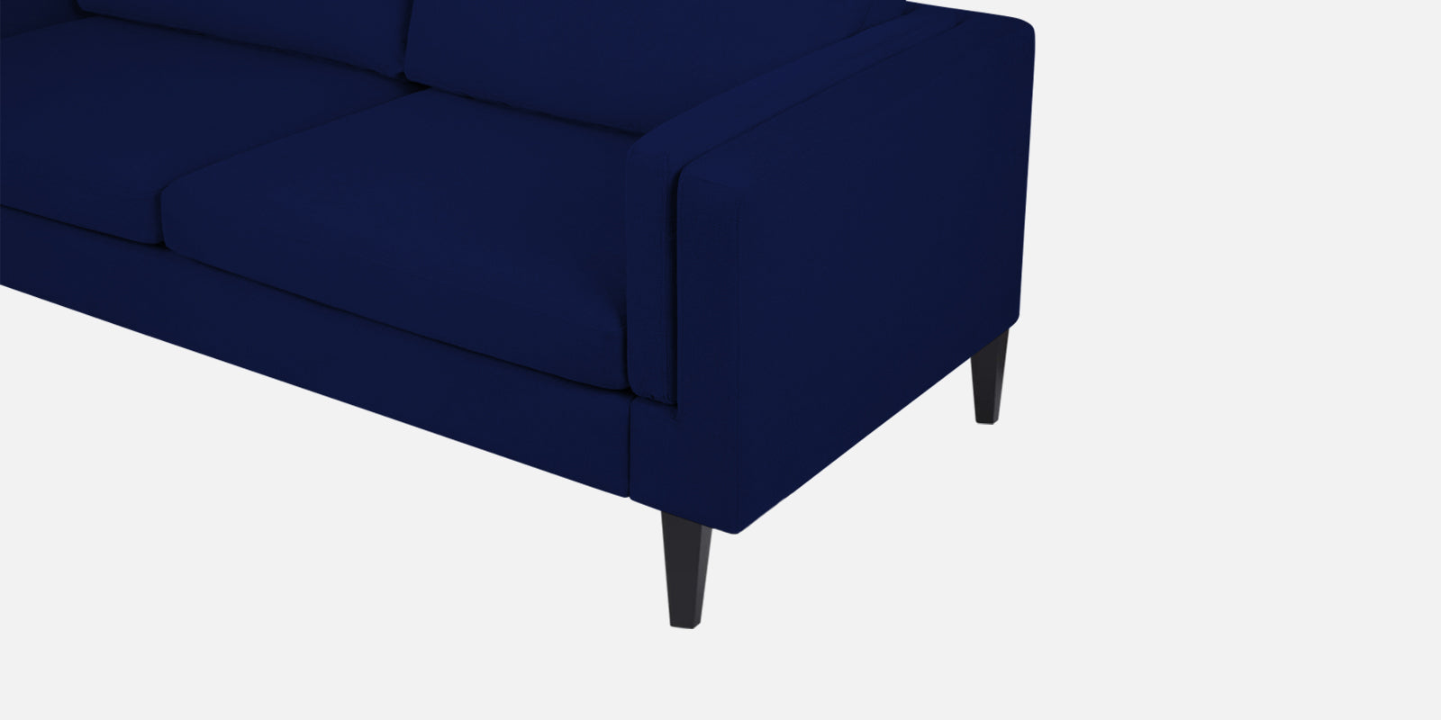 Jasper Velvet 2 Seater Sofa In Dark Blue Colour - Febonic Living