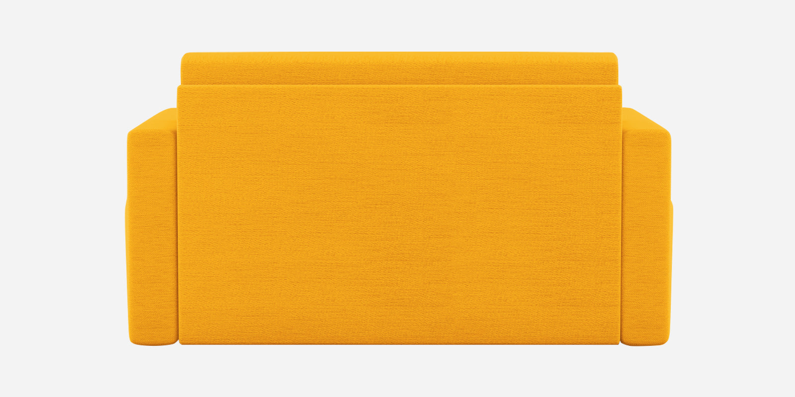 River Fabric 2 Seater Pull Out Sofa Cum Bed In Bold yellow Colour - Febonic Living