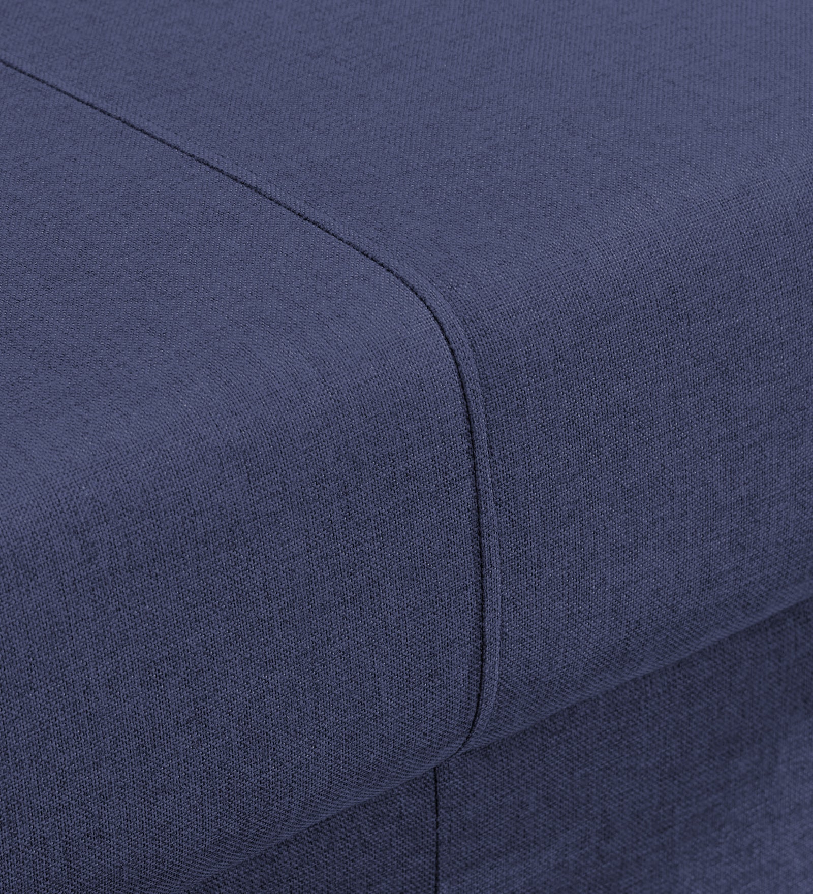 Devo Fabric 1 Seater Sofa In Slate Blue Colour - Febonic Living