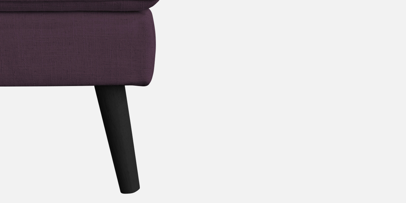 Toner Fabric 3 Seater Convertible Sofa Cum Bed In Greek Purple Colour - Febonic Living