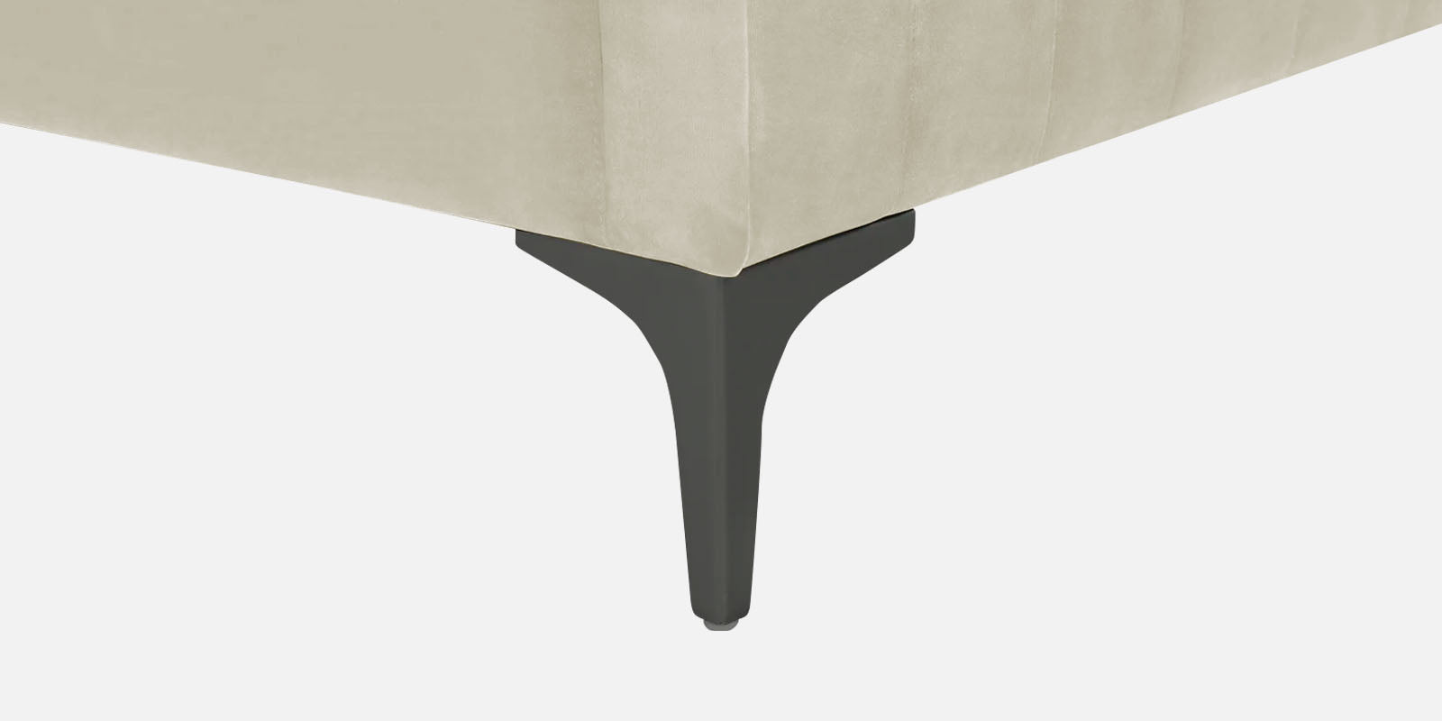 Haru Velvet 2 Seater Sofa In Warm White Colour - Febonic Living