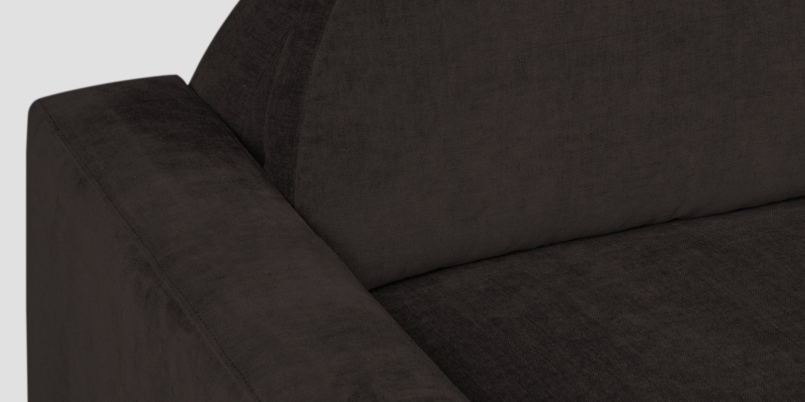 Dara Fabric 2 Seater Sofa In Cara Brown Colour - Febonic Living