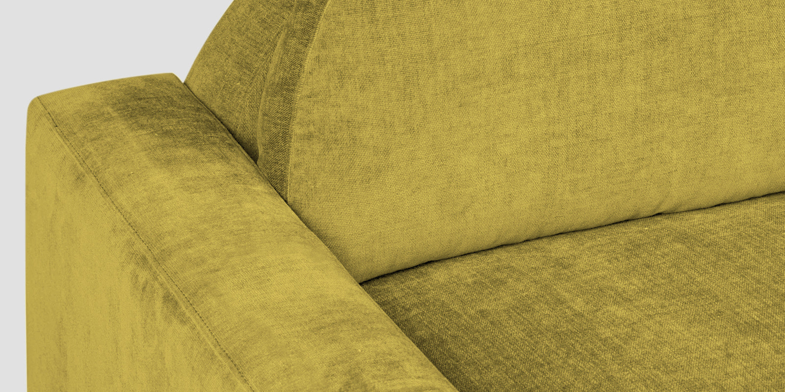 Dara Fabric 2 Seater Sofa In Parrot Green Colour - Febonic Living
