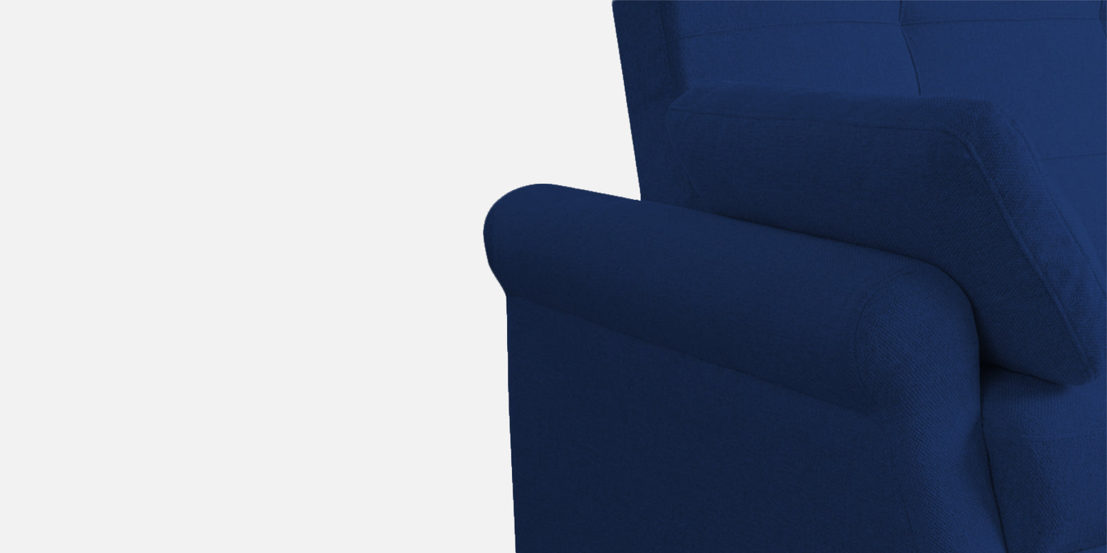 Fornia Fabric 2 Seater Pull Out Sofa Cum Bed In Royal Blue Colour - Febonic Living