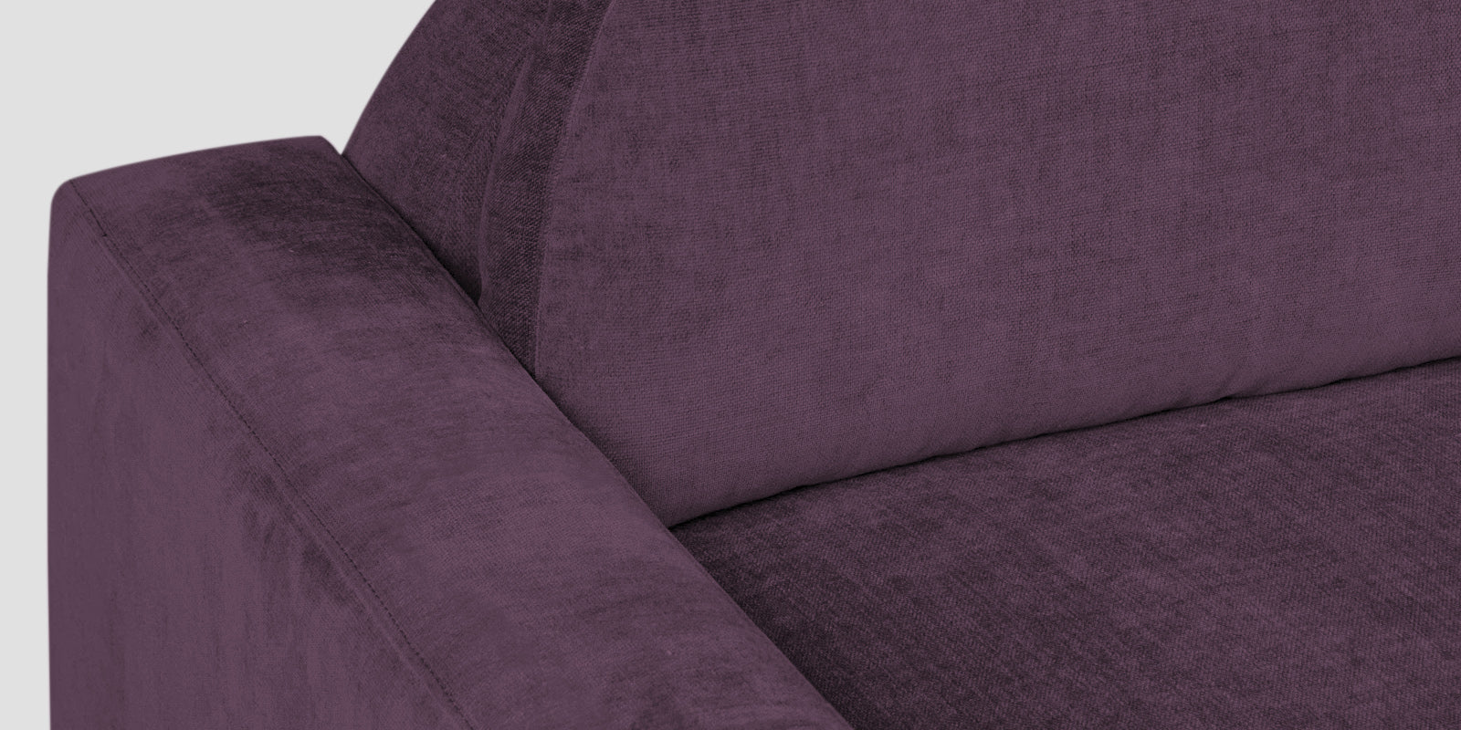 Dara Fabric 2 Seater Sofa In Greek Purple Colour - Febonic Living