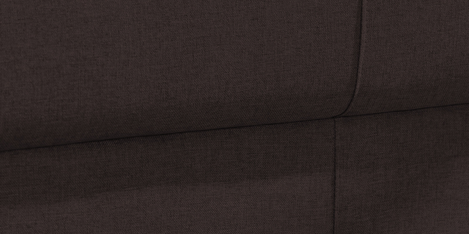Devo Fabric 2 Seater Sofa In Dark Brown Colour