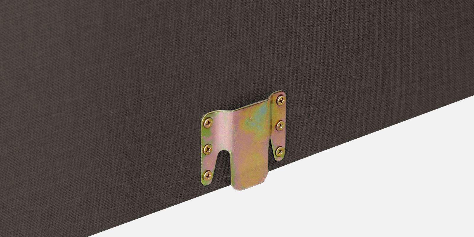 Perry Fabric RHS Sectional Sofa (3+Lounger) In Caspa Brown Colour - Febonic Living