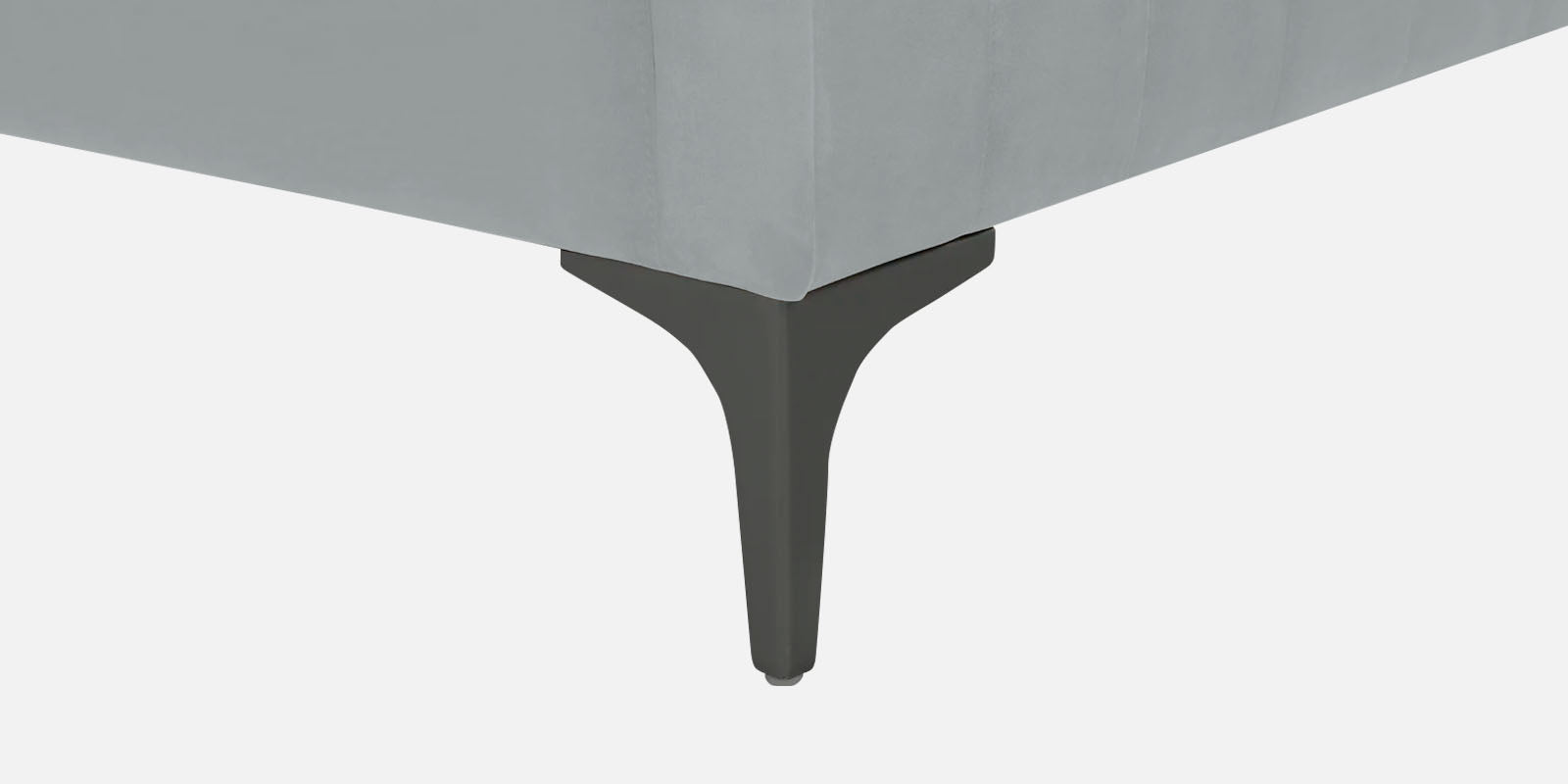 Haru Velvet 2 Seater Sofa In Pearl grey Colour - Febonic Living