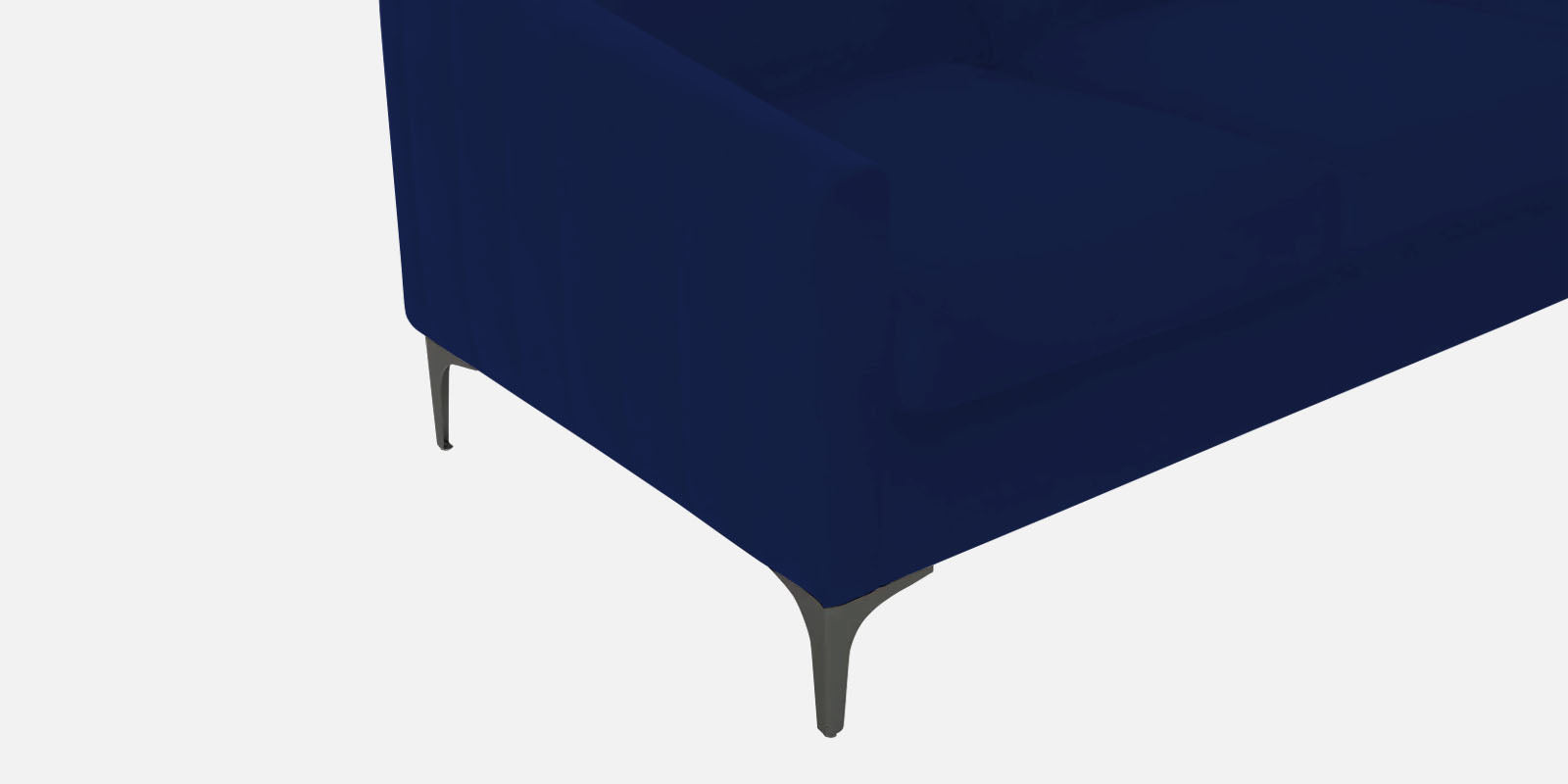 Haru Fabric LHS Sectional Sofa (3+Lounger) In Imperial Blue Colour - Febonic Living
