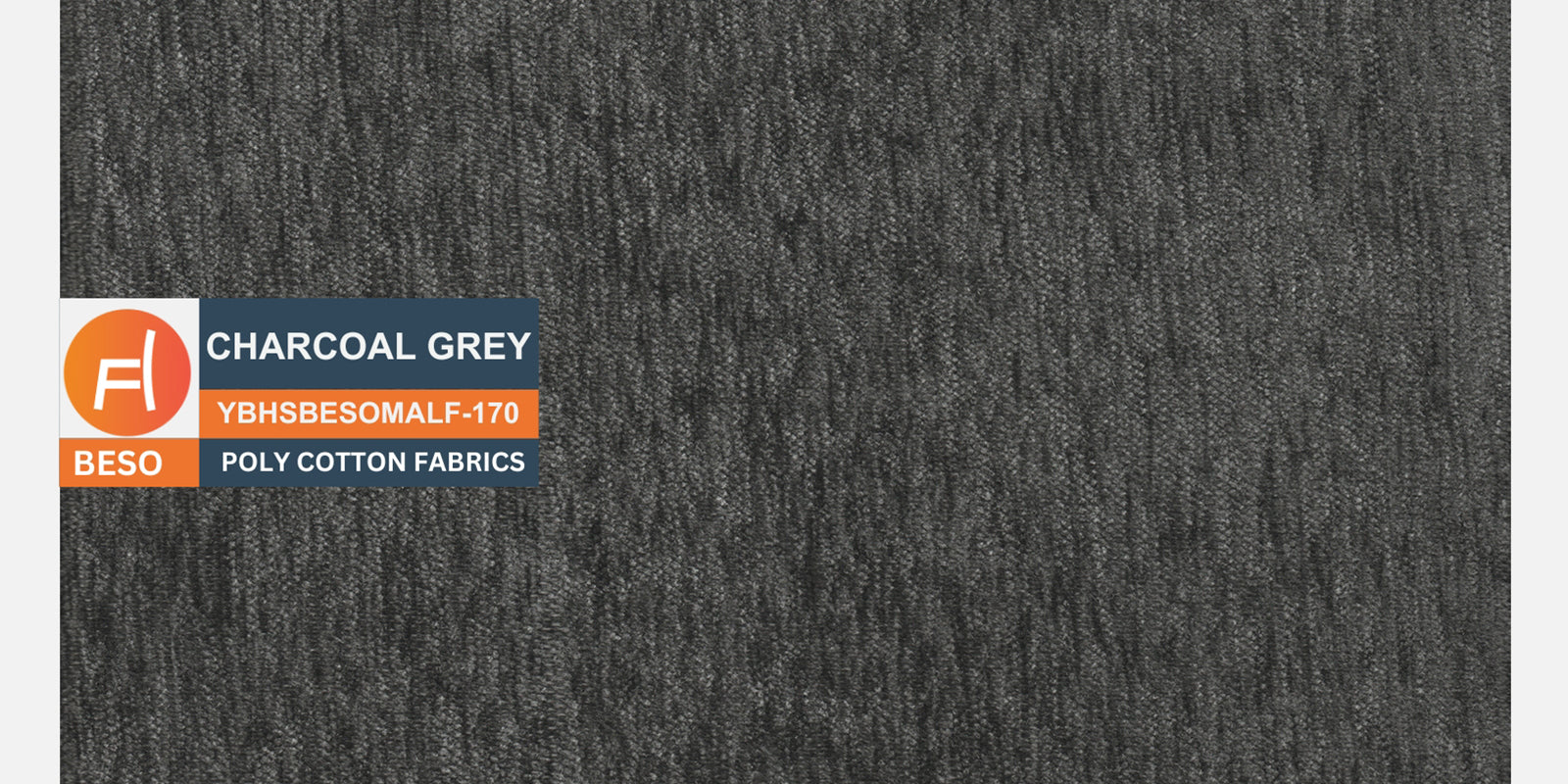 Northern Fabric RHS Sectional Sofa (3+Lounger) In Charcoal grey Colour - Febonic Living