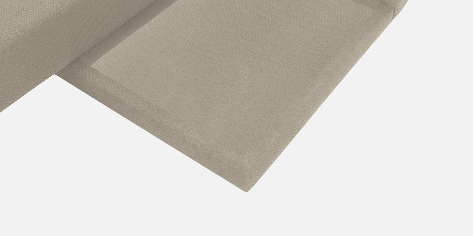 Ira Fabric RHS 6 Seater Convertible Sofa Cum Bed In Ivory Cream Colour - Febonic Living