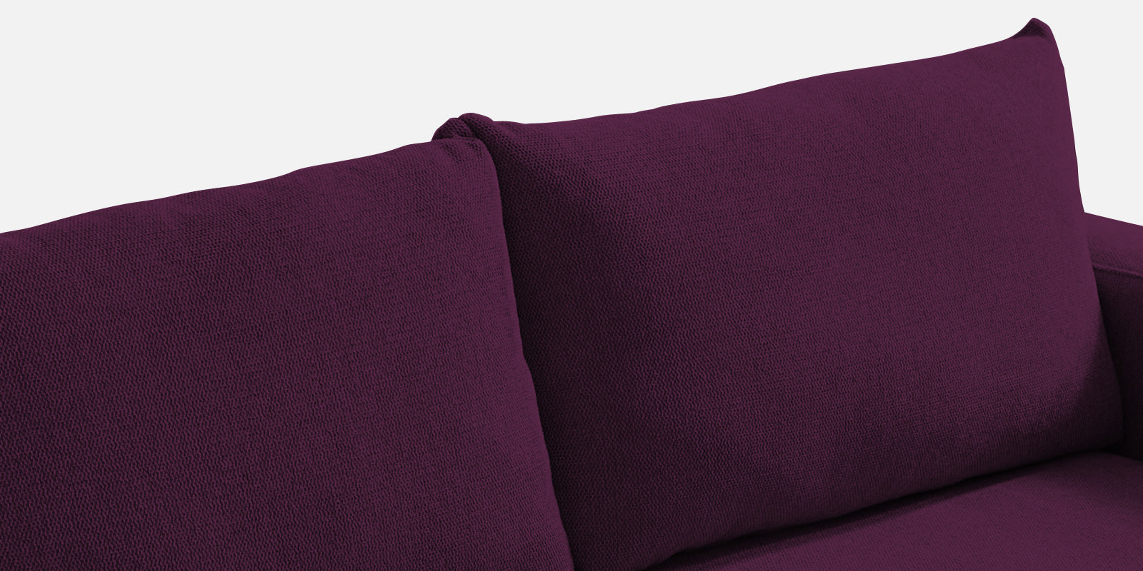 Roman Fabric 3 Seater Convertable Sofa Cum Bed in Greek Purple Colour With Portable