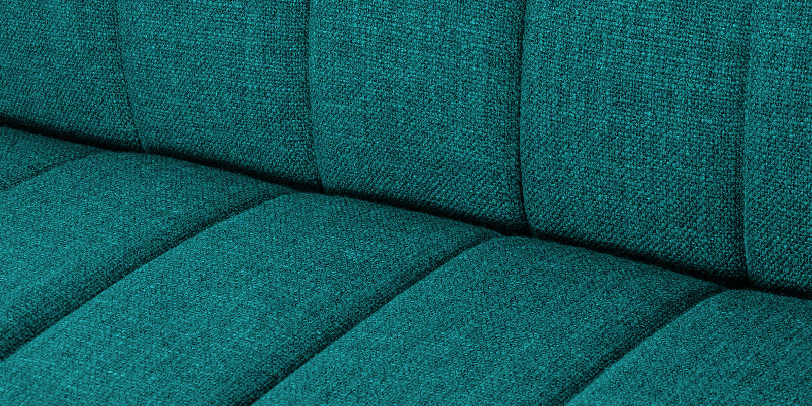 Lara Fabric 3 Seater Sofa in Sea Green Colour