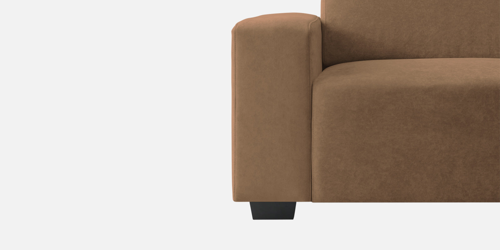 Hiro Fabric 3 Seater Sofa In Dusty peach Colour - Febonic Living