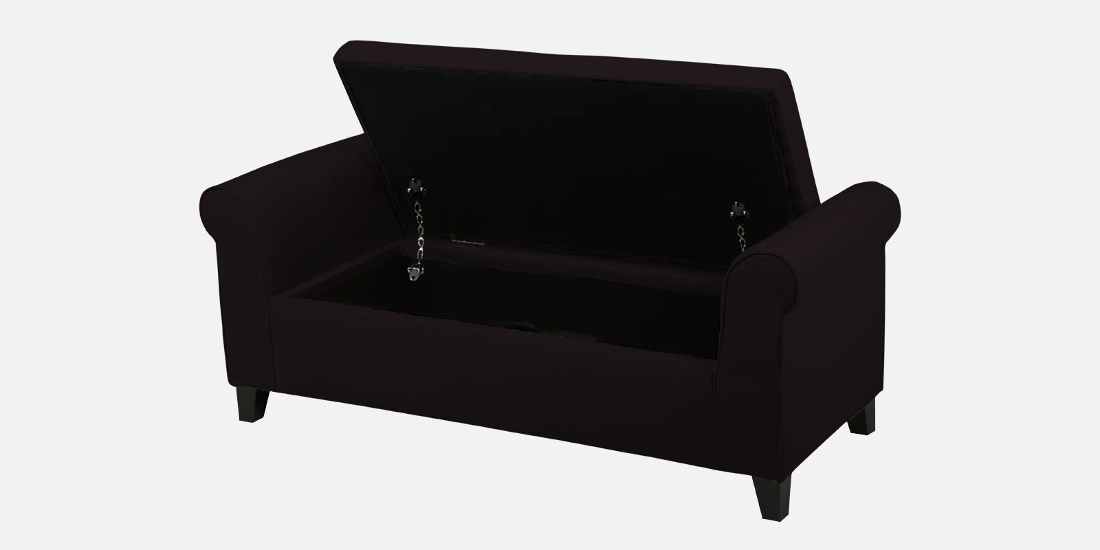 Molo Fabric 2 Seater Recamier in Cara Brown Colour With Storage