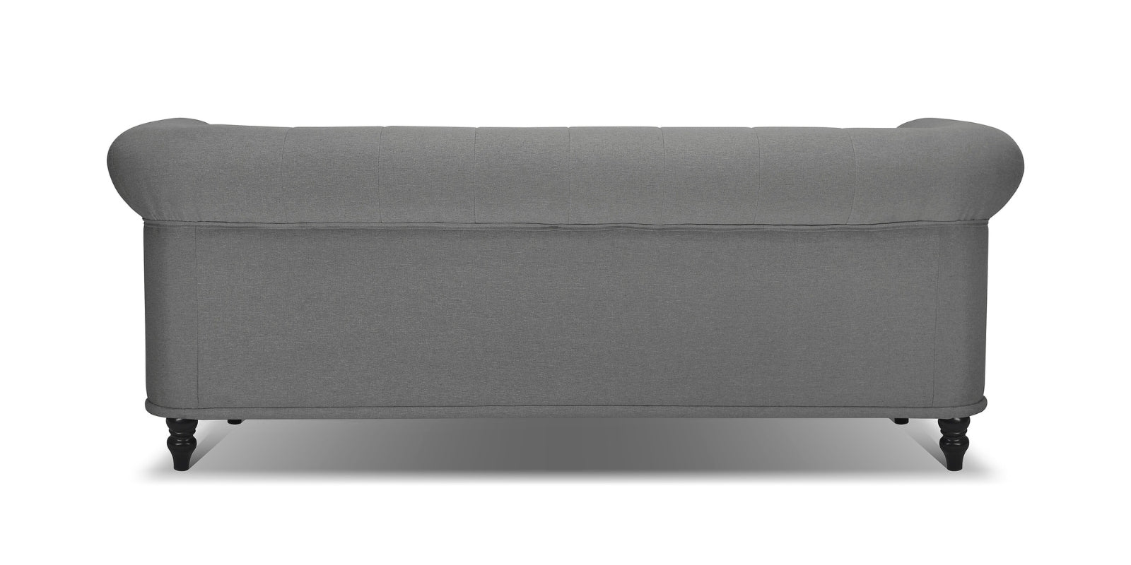 Rhino Fabric 3 Seater Sofa In Sudo Grey Colour - Febonic Living