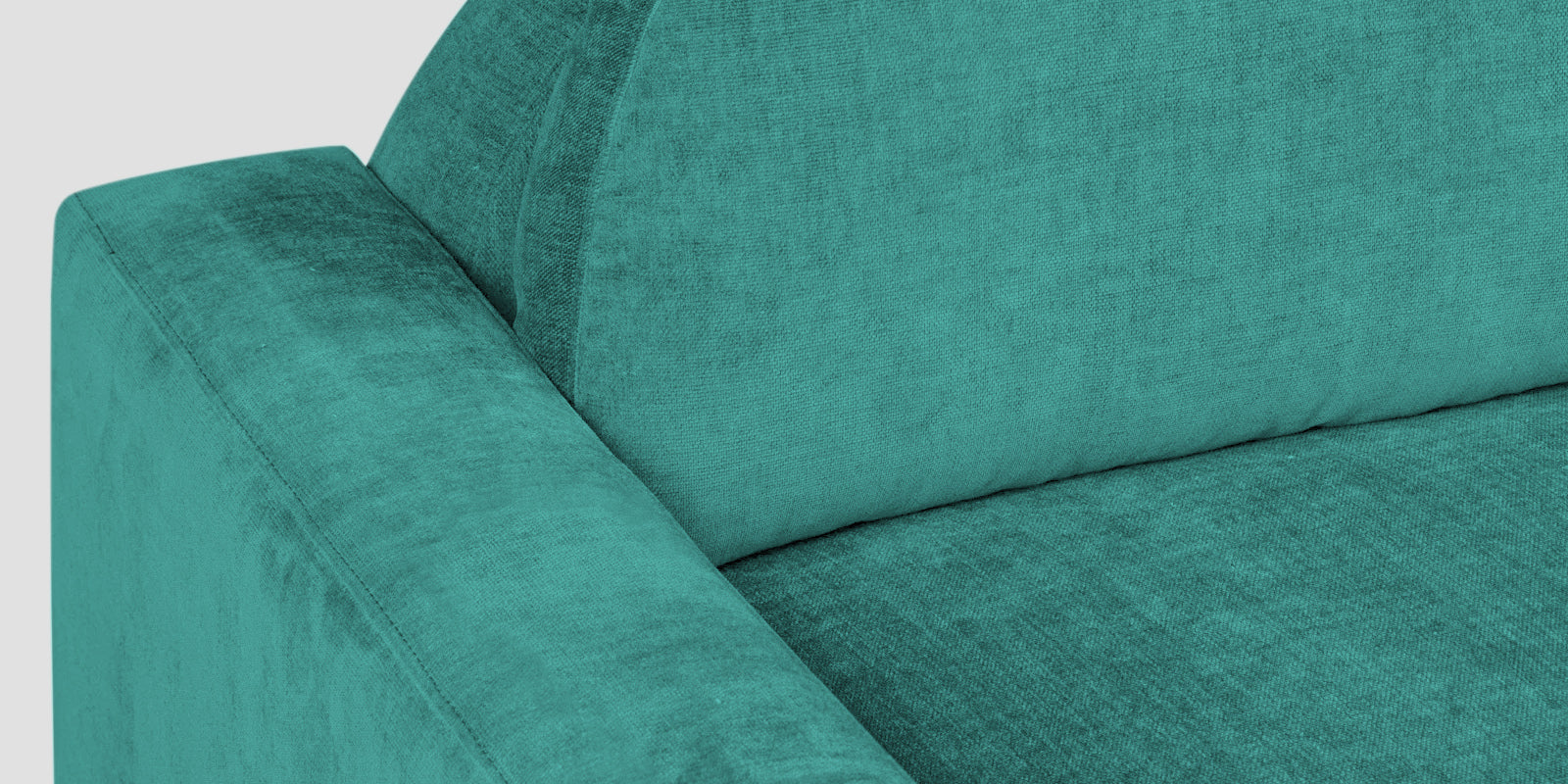 Dara Fabric 3 Seater Sofa In Sea Green Colour - Febonic Living