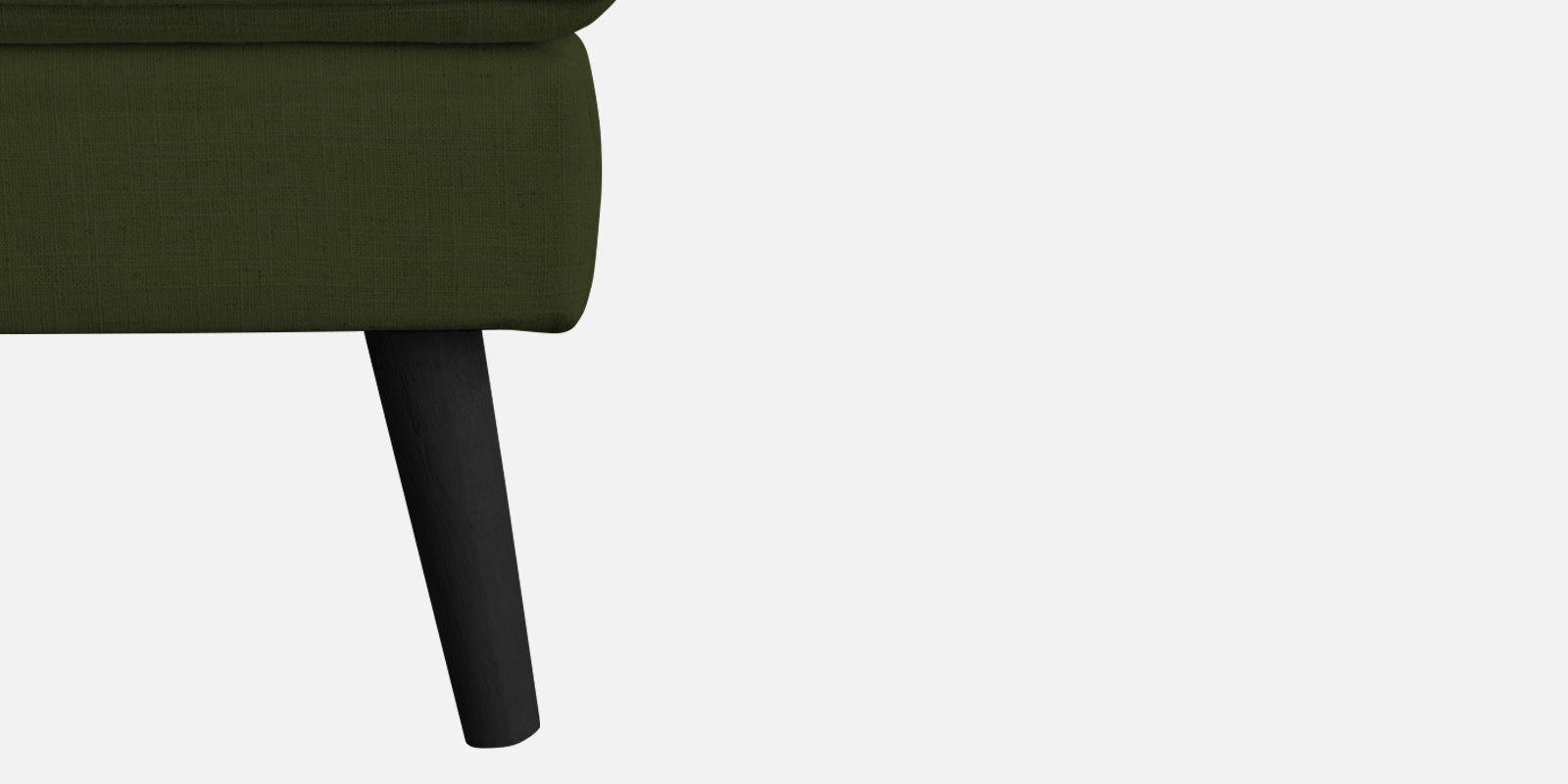 Toner Fabric 3 Seater Convertible Sofa Cum Bed In Olive Green Colour - Febonic Living