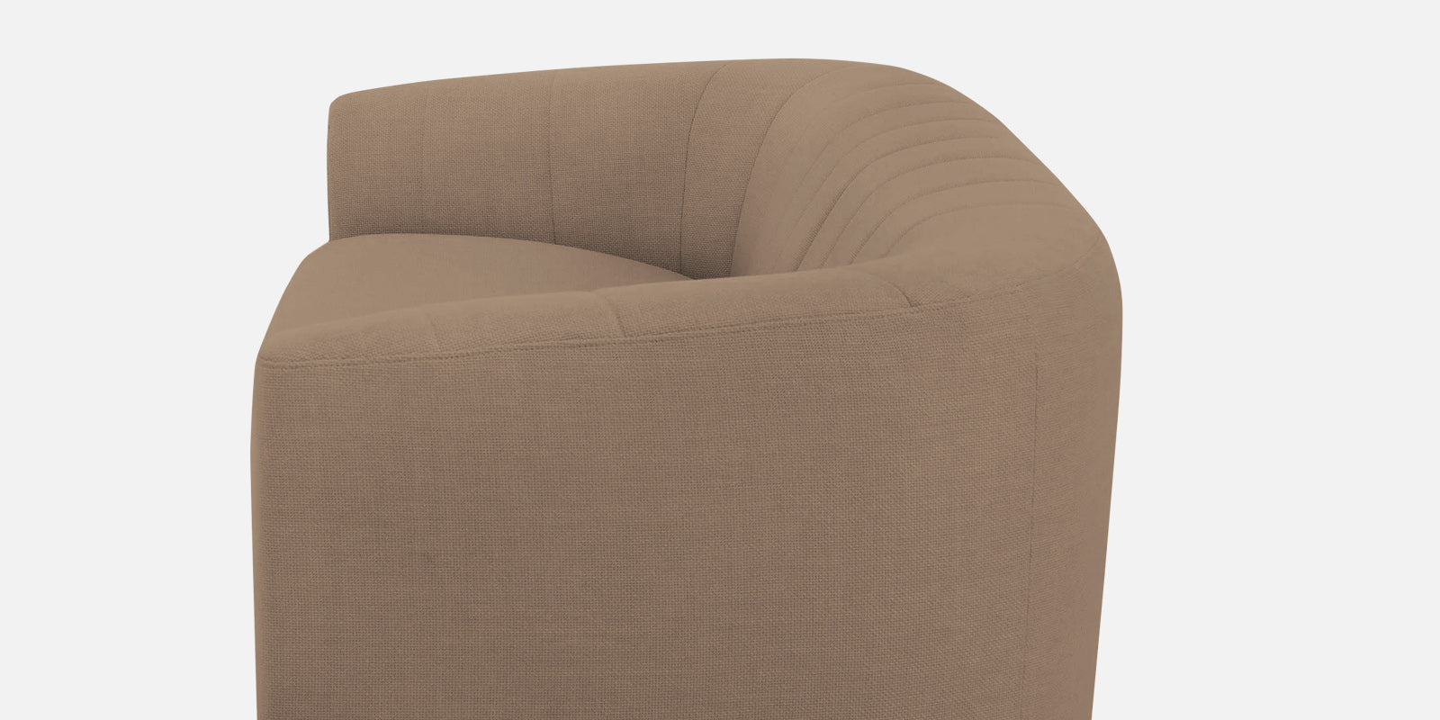 Mara Fabric 3 Seater Sofa In Cookie Beige Colour - Febonic Living