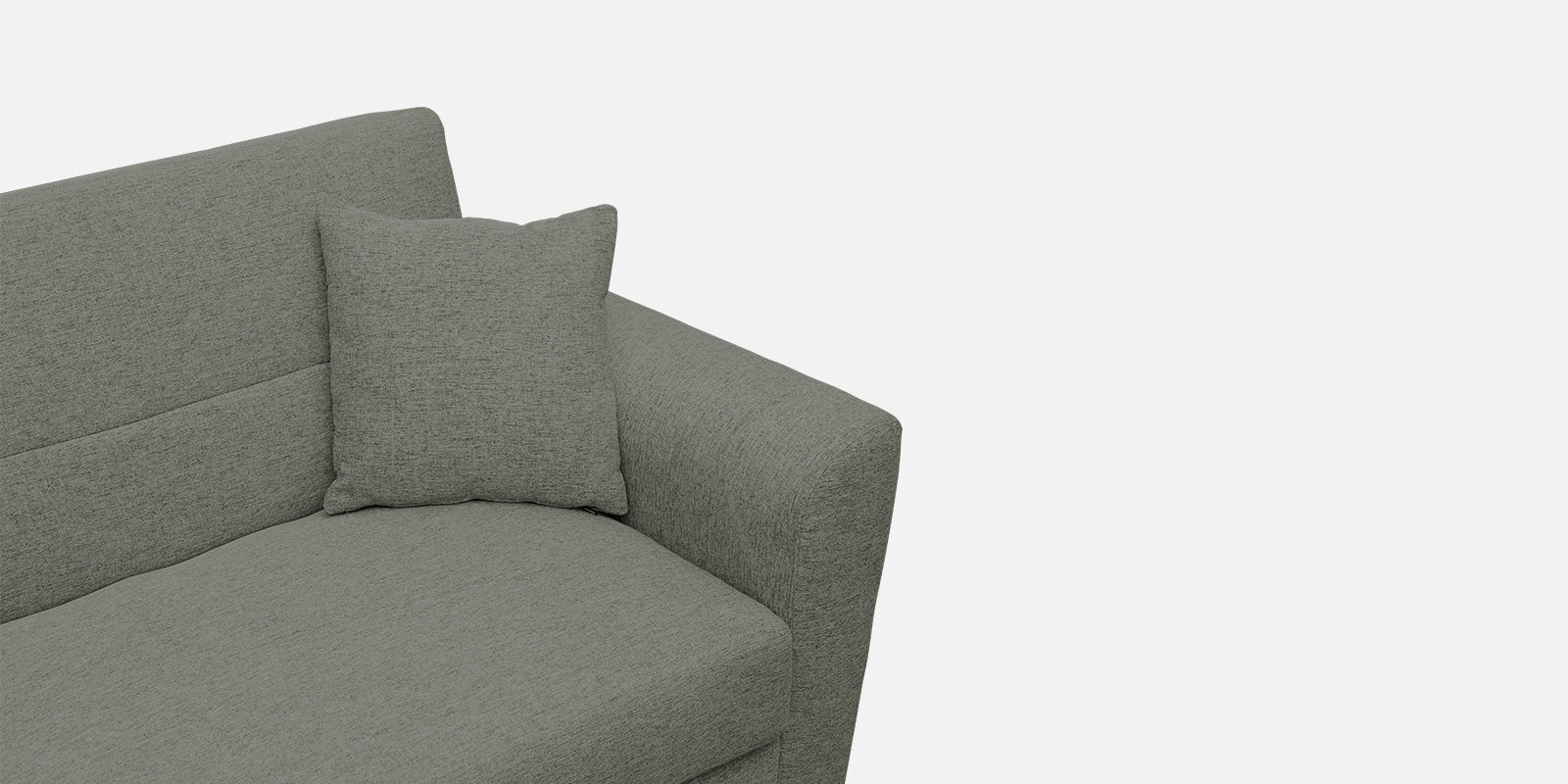 Bony Fabric 3 Seater Convertible Sofa Cum Bed In Turtle Green Colour - Febonic Living