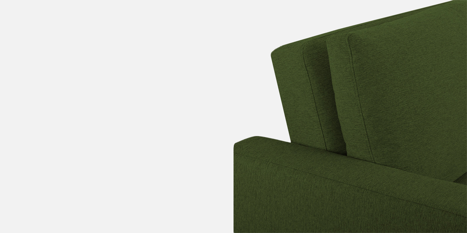 Lobby Fabric 2 Seater Pull Out Sofa Cum Bed In Olive Green Colour - Febonic Living