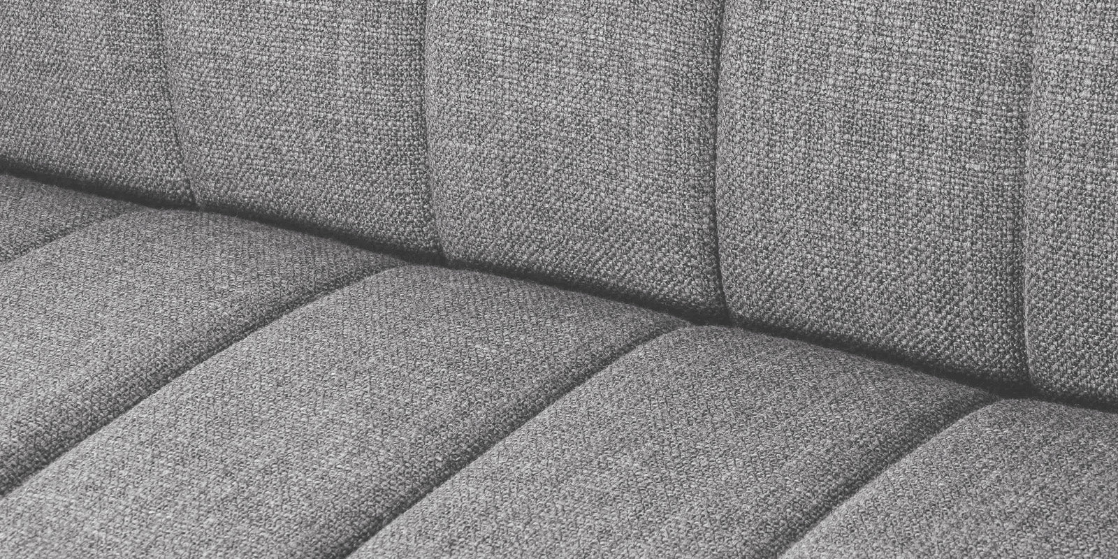 Lara Fabric 2 Seater Sofa In Lit Grey Colour - Febonic Living