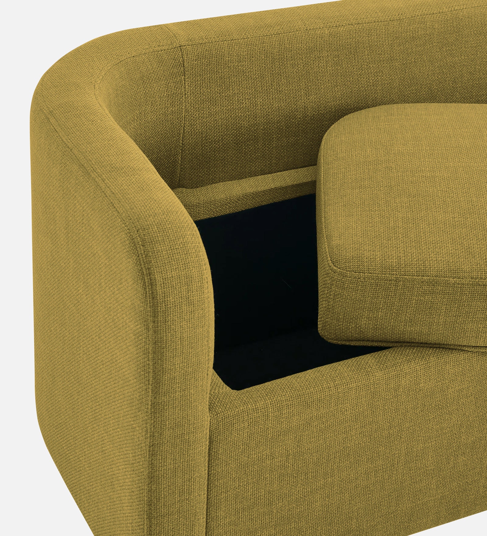 Cooper Fabric Storage Bench In Parrot Green Colour - Febonic Living