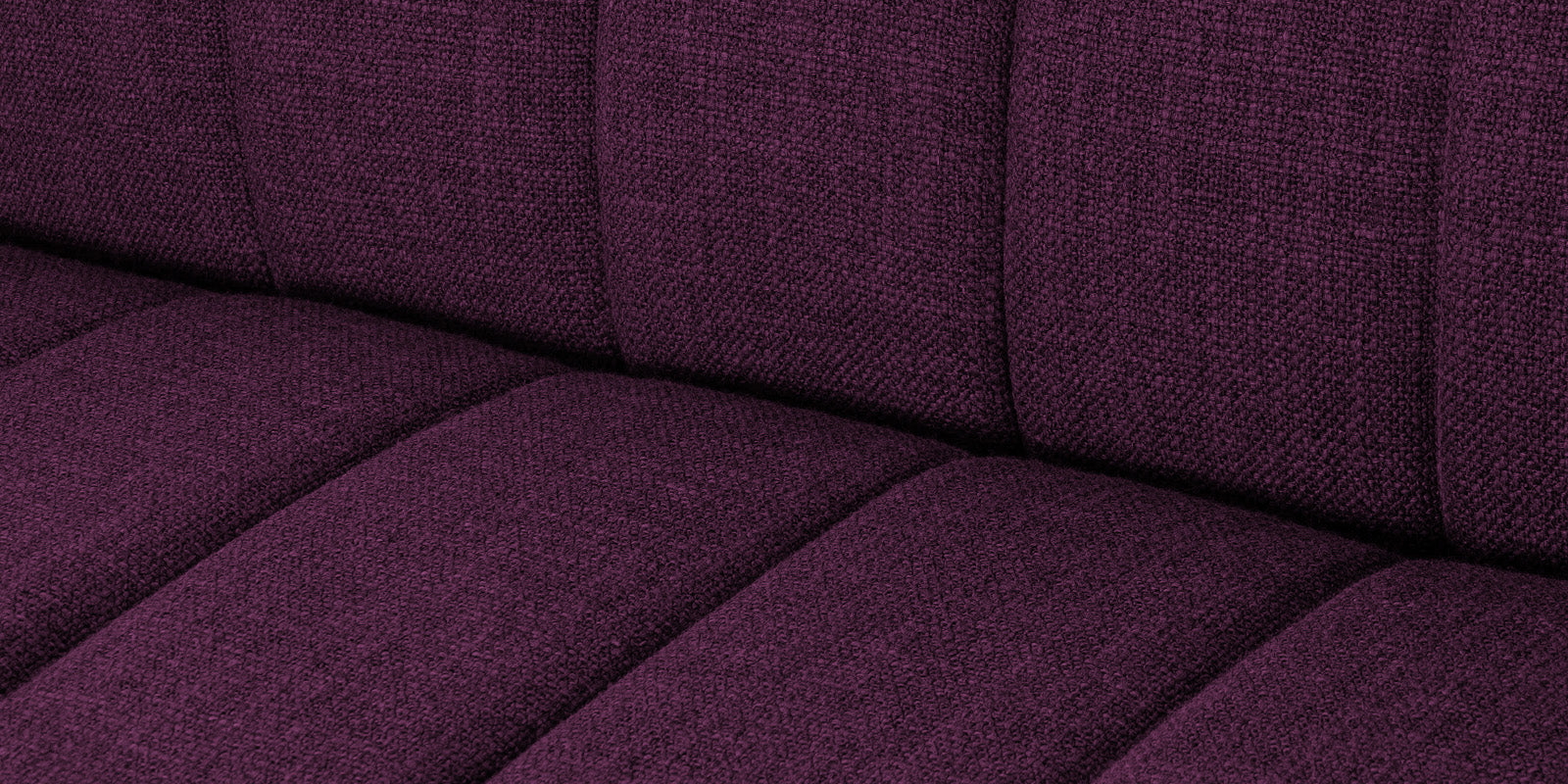 Lara Fabric 2 Seater Sofa In Greek Purple Colour - Febonic Living