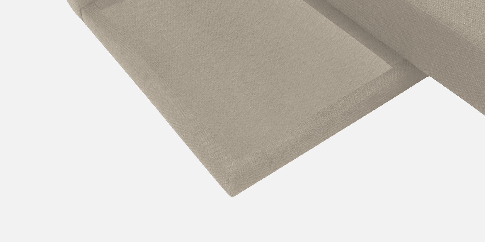 Ira Fabric LHS 6 Seater Convertible Sofa Cum Bed In Ivory Cream Colour - Febonic Living