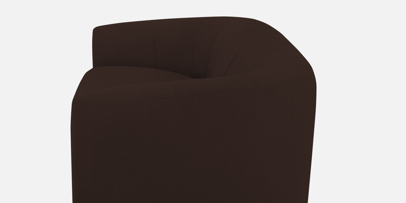 Mara Fabric 3 Seater Sofa In Coffee Brown Colour - Febonic Living