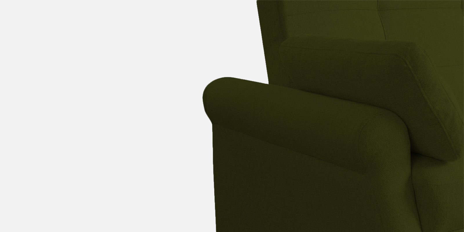 Fornia Fabric 2 Seater Pull Out Sofa Cum Bed In Olive Green Colour - Febonic Living
