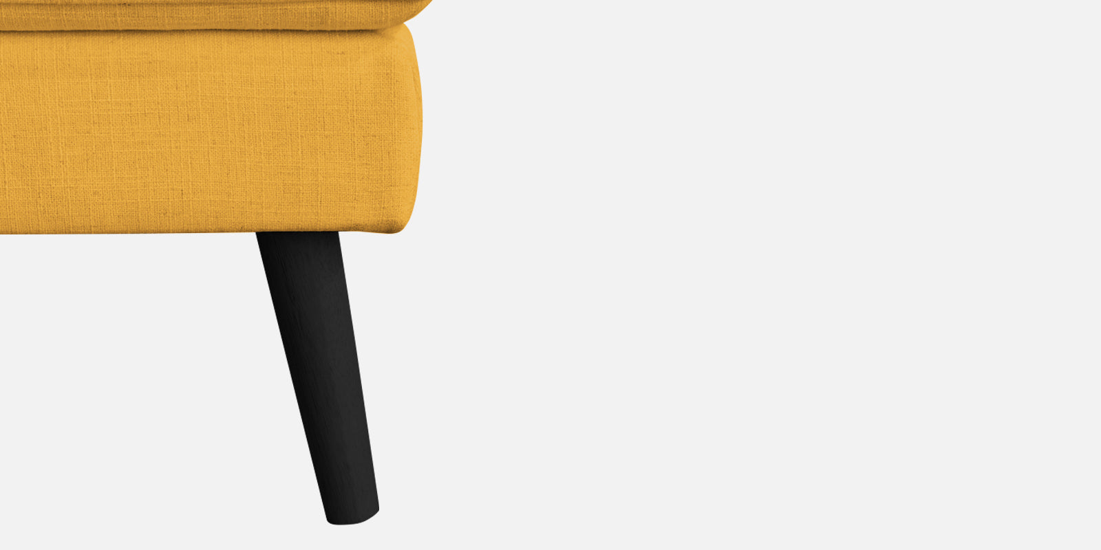 Toner Fabric 3 Seater Convertible Sofa Cum Bed In Bold Yellow Colour - Febonic Living