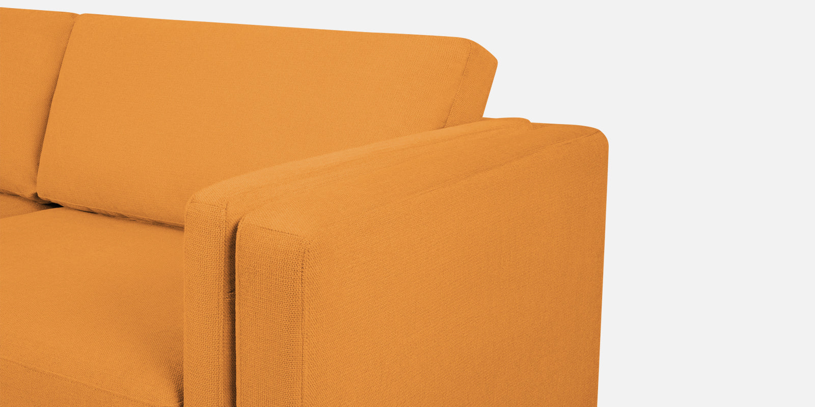 Jasper Velvet 2 Seater Sofa In Tangerine orange Colour - Febonic Living