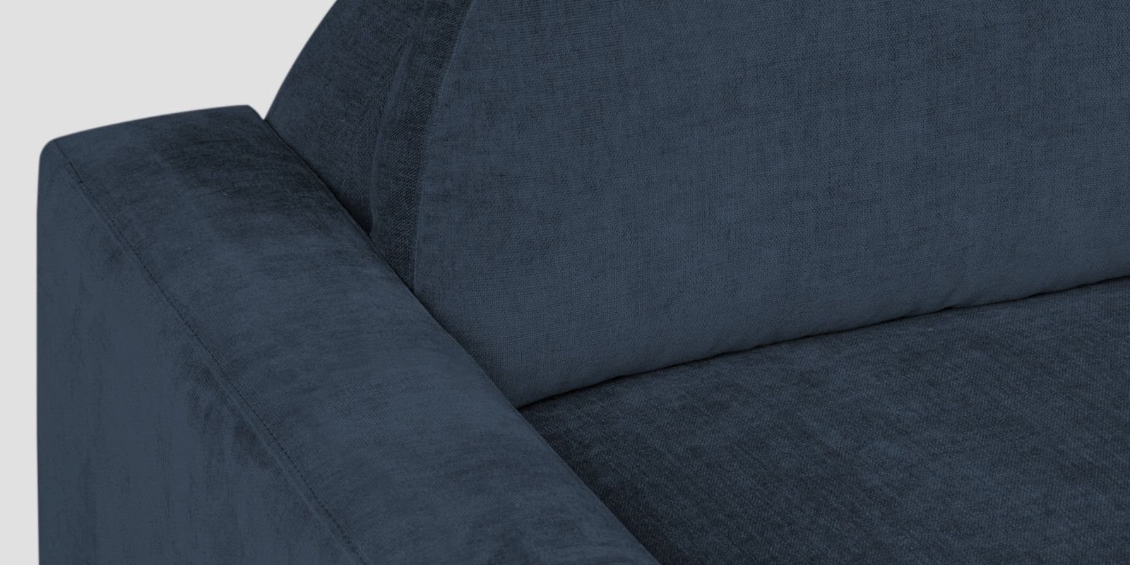 Dara Fabric 2 Seater Sofa In Denim Blue Colour - Febonic Living