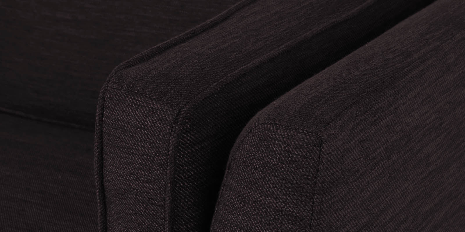 Nigar Fabric 2 Seater Sofa In Cara Brown Colour - Febonic Living