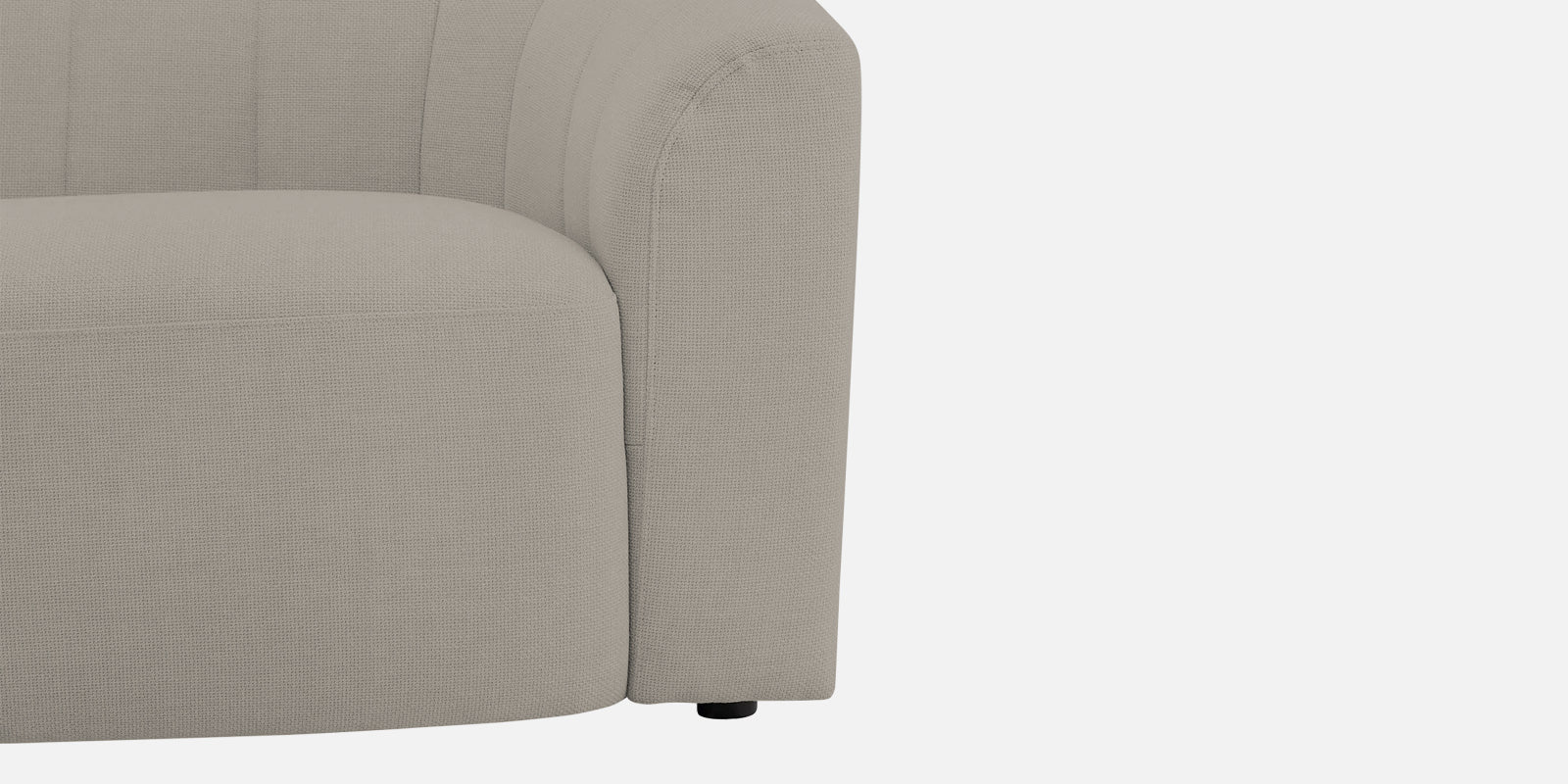 Mara Fabric 3 Seater Sofa In Ash Grey Colour - Febonic Living