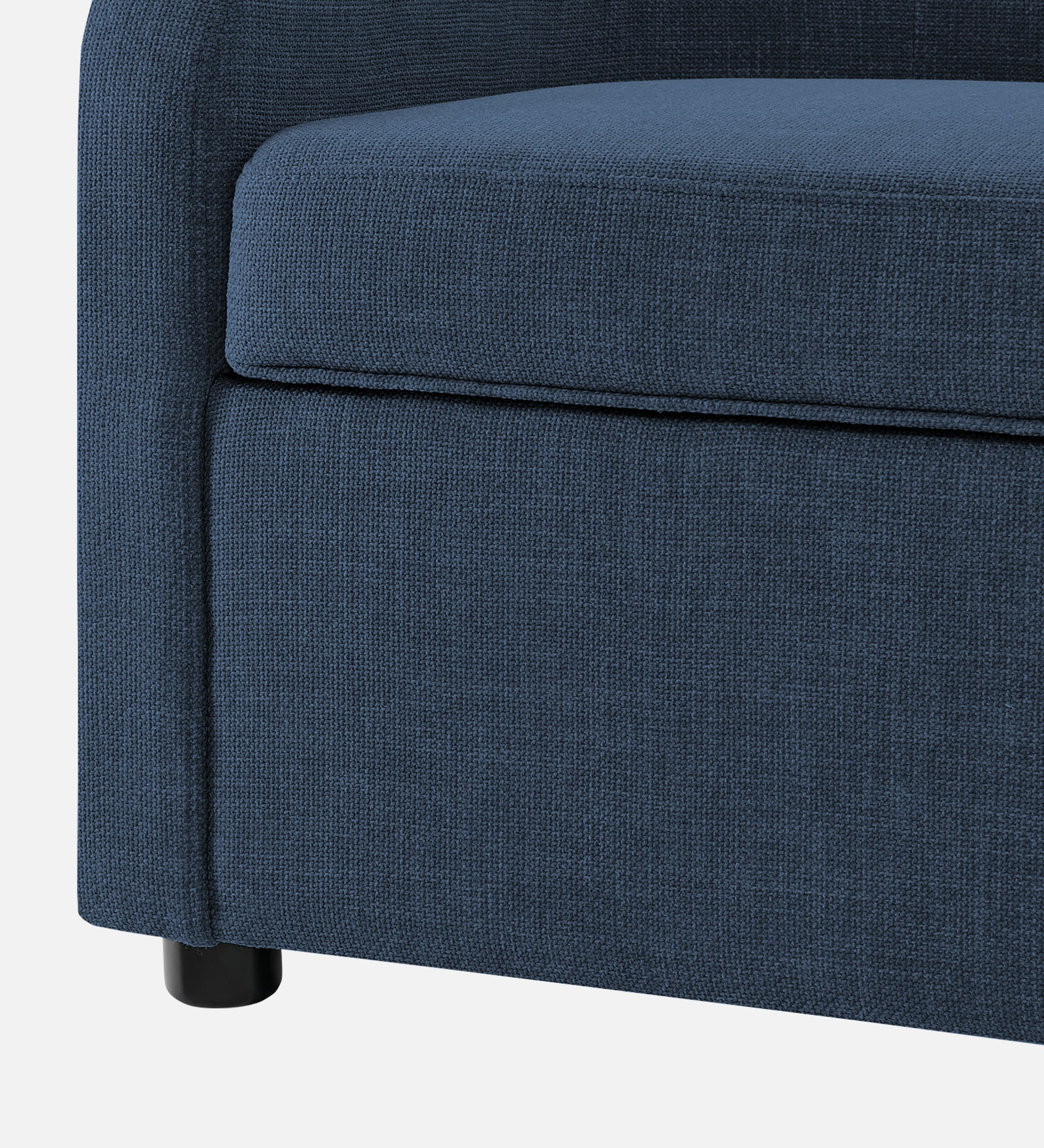 Cooper Fabric Storage Bench In Light Blue Colour - Febonic Living