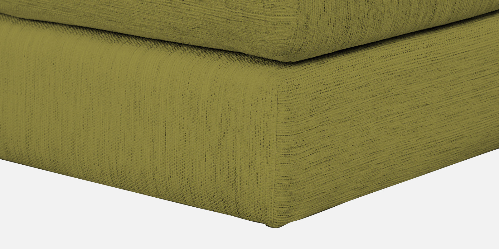 Ziggy Fabric RHS Sectional Sofa (3+Lounger) In Kelly Green Colour - Febonic Living