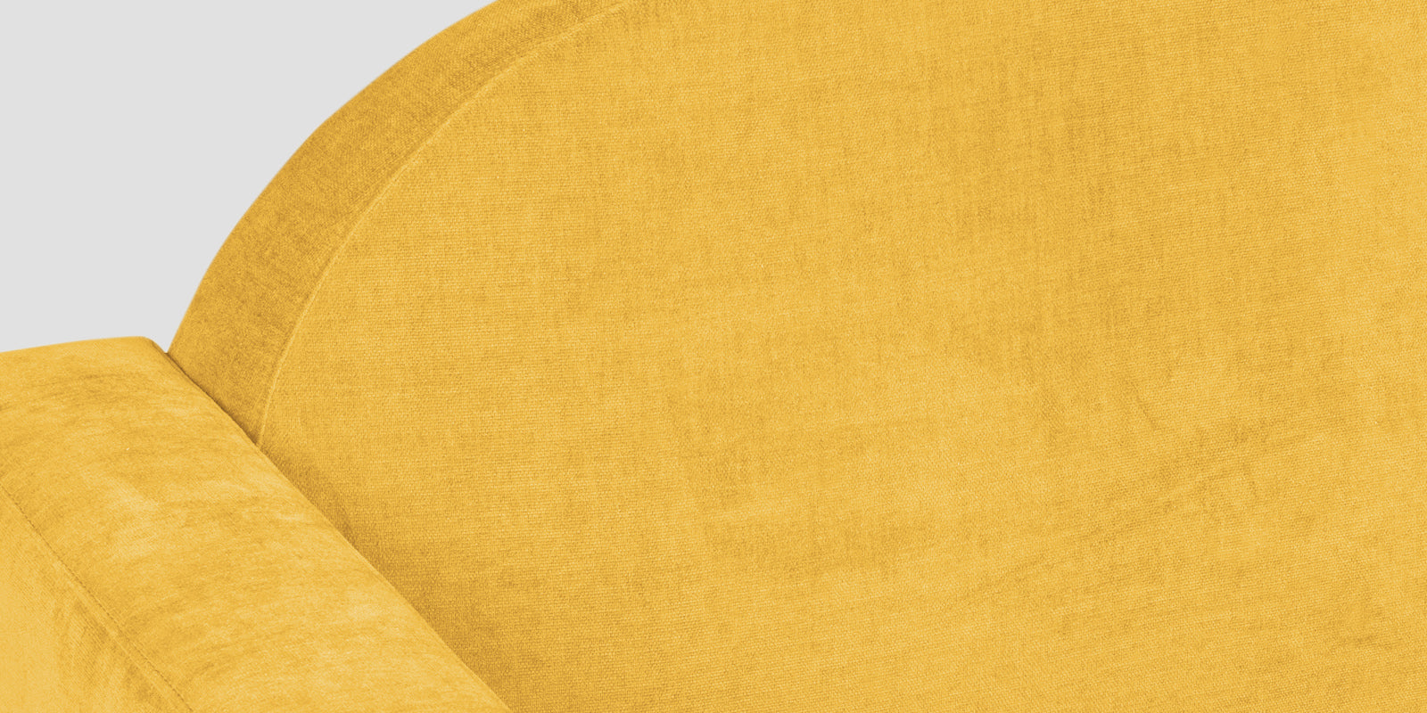 Dara Fabric 2 Seater Sofa In Bold Yellow Colour - Febonic Living