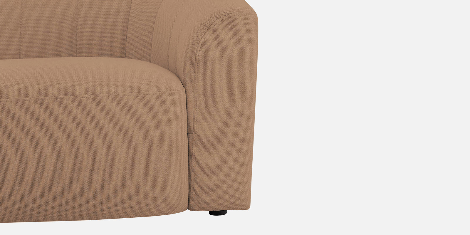 Mara Fabric 3 Seater Sofa In Cosmic Beige Colour