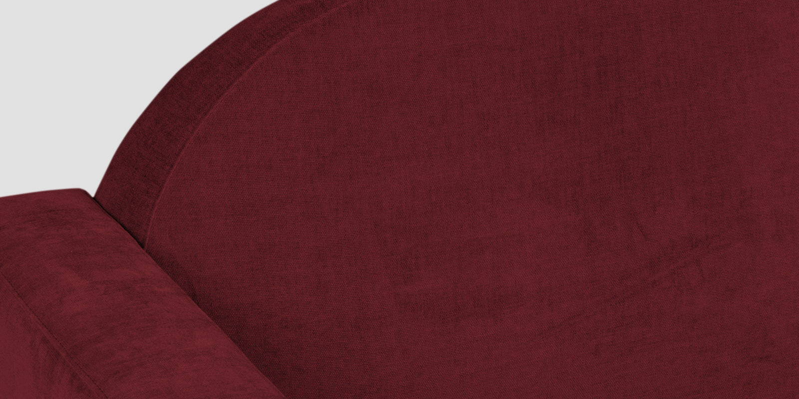 Dara Fabric 2 Seater Sofa In Blood Maroon Colour - Febonic Living