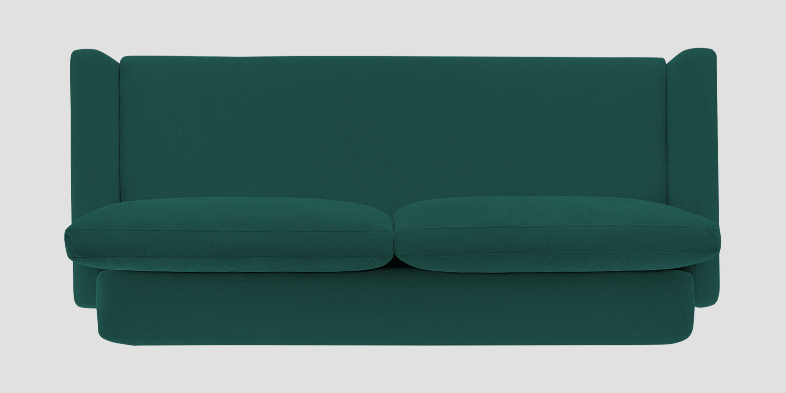 Leora Fabric 3 Seater Convertible Sofa Cum Bed In Sage Green Colour - Febonic Living