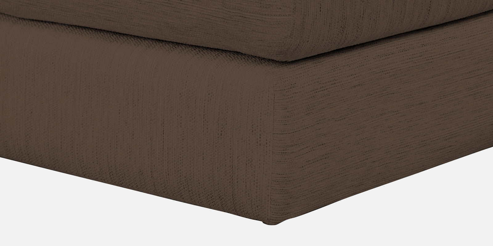 Ziggy Fabric RHS Sectional Sofa (3+Lounger) In Rosy Brown Colour - Febonic Living