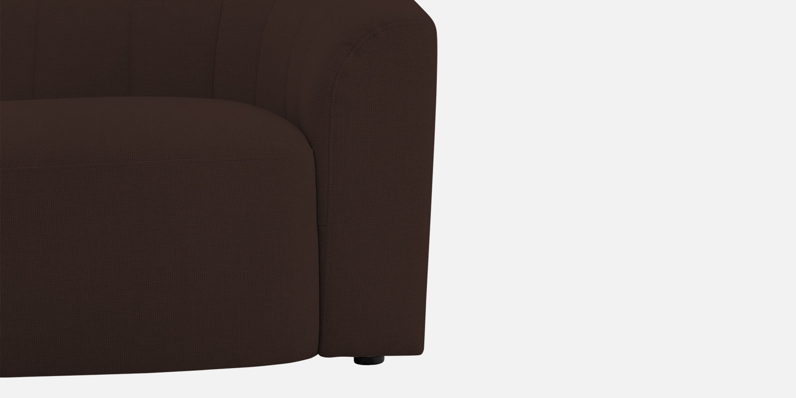 Mara Fabric 3 Seater Sofa In Coffee Brown Colour - Febonic Living