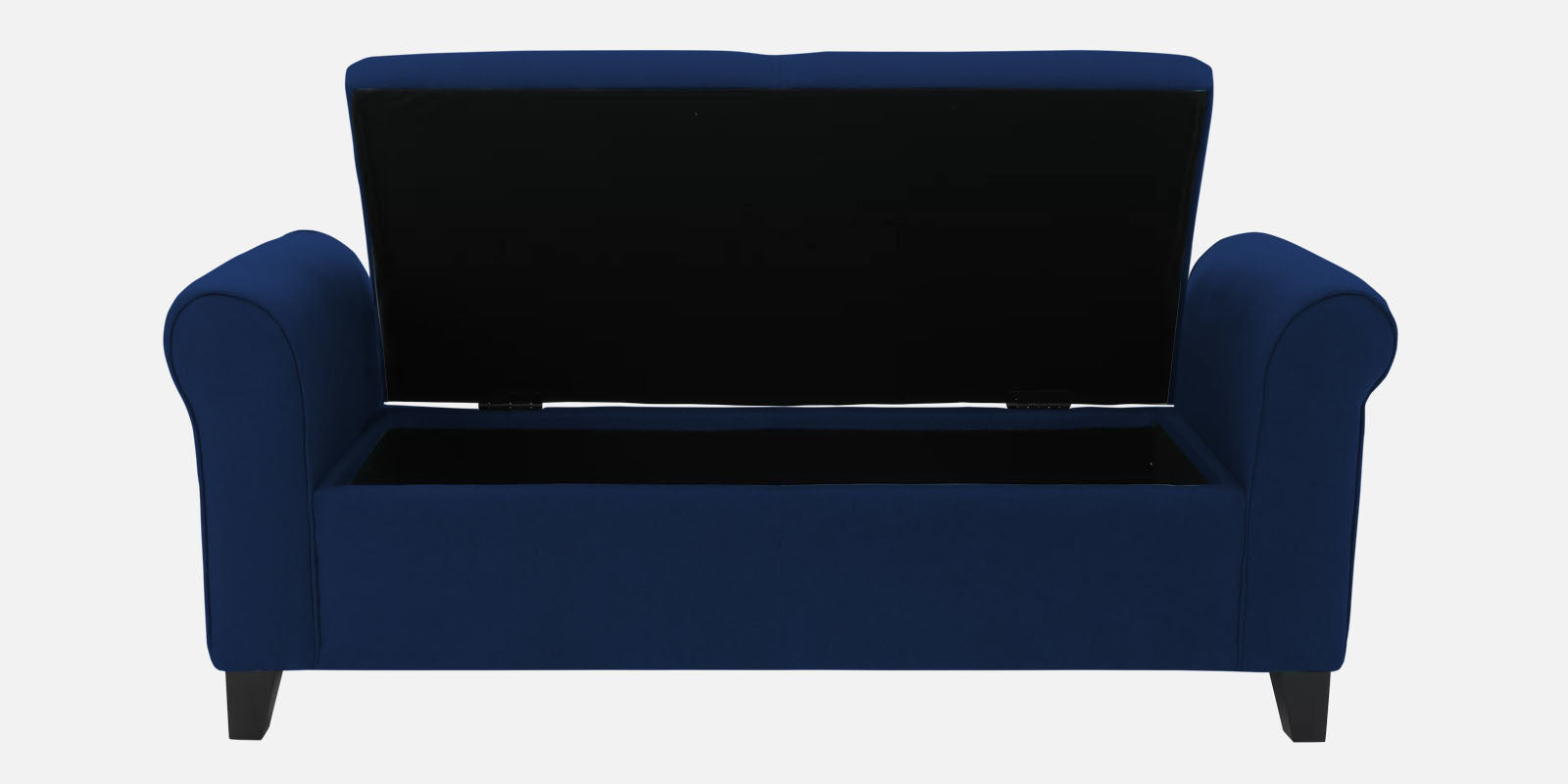 Molo Fabric 3 Seater Recamier In Royal Blue Colour With Storage - Febonic Living