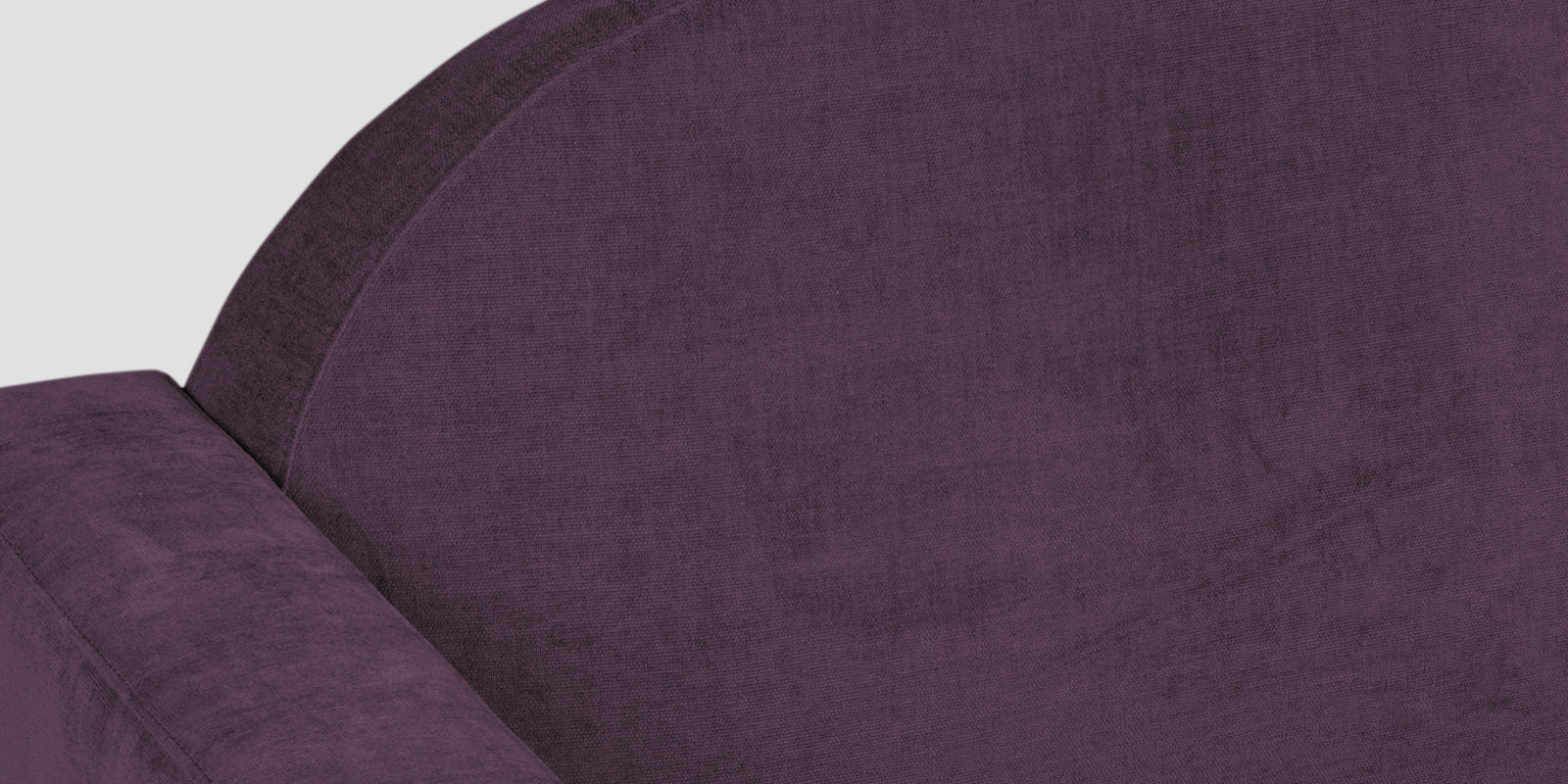 Dara Fabric 2 Seater Sofa In Greek Purple Colour - Febonic Living