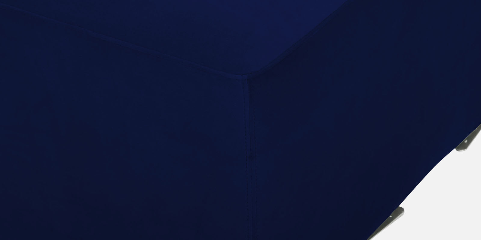 Bufa Velvet 3 Seater Sofa In Dark Blue Colour - Febonic Living