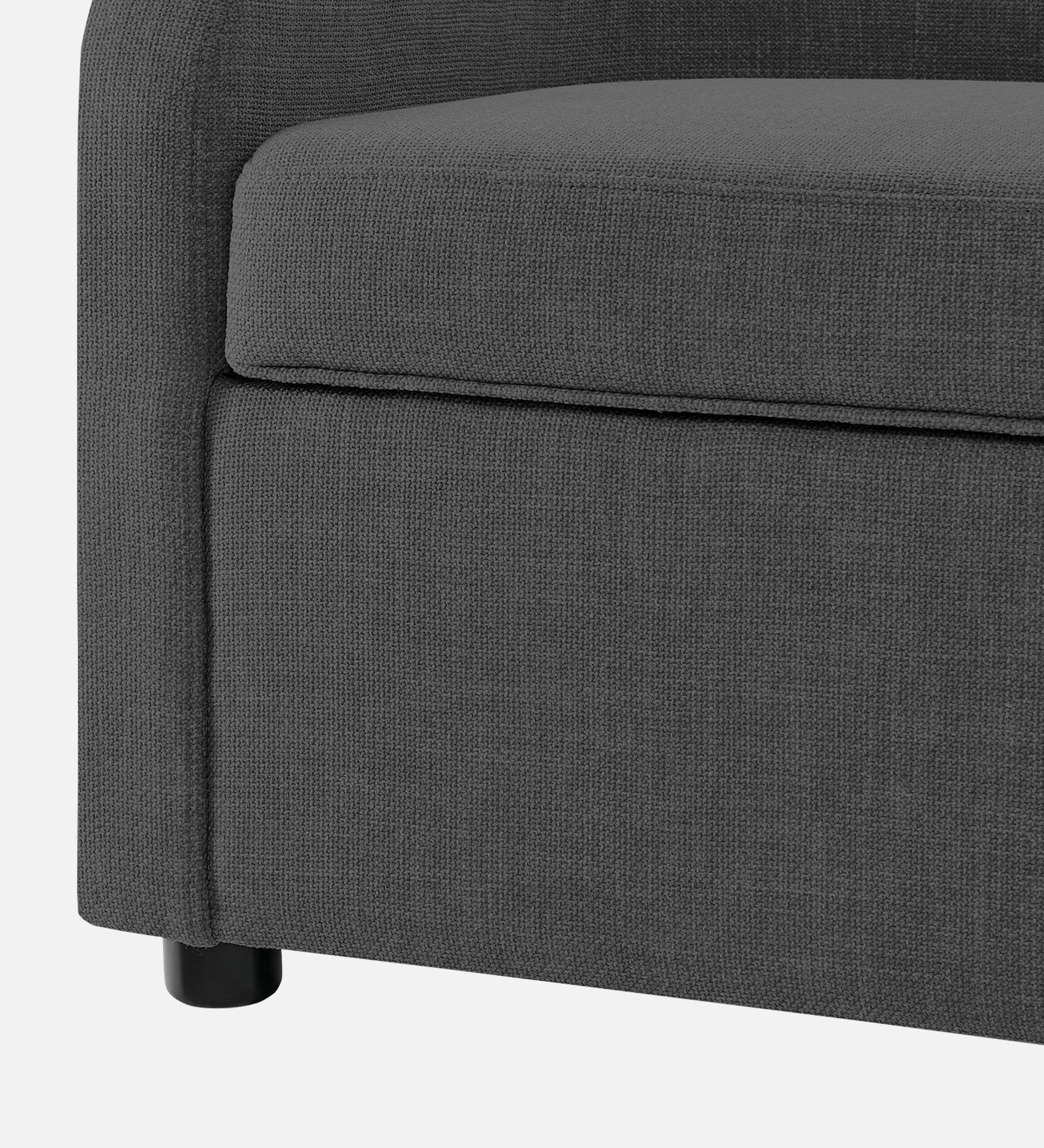 Cooper Fabric Storage Bench In Charcoal Grey Colour - Febonic Living