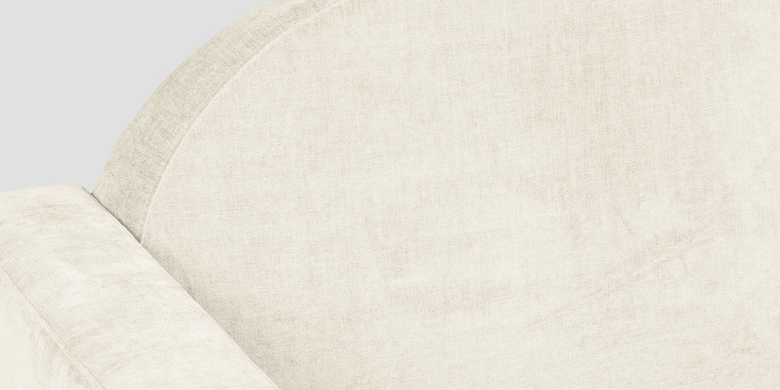 Dara Fabric 2 Seater Sofa In Ivory Cream Colour - Febonic Living